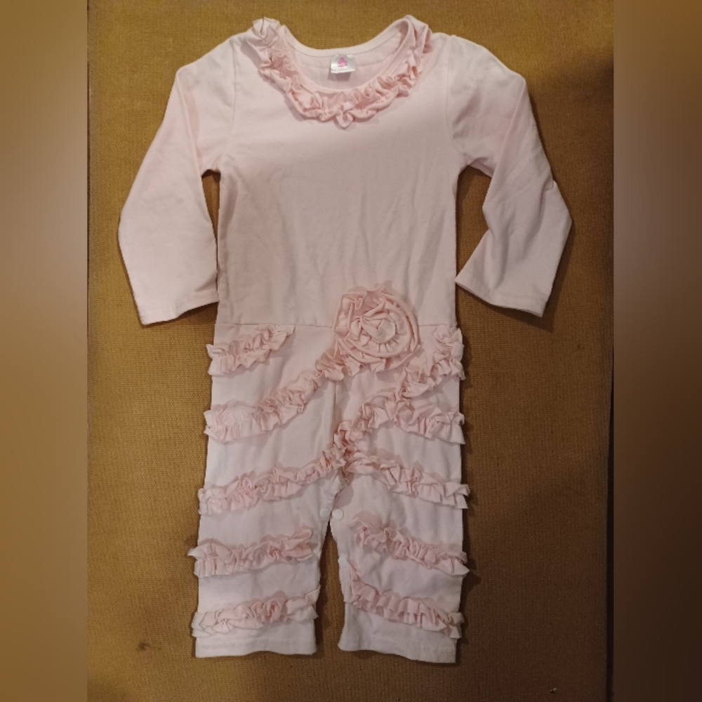 Baby Girls 18-24M Ruffled One Piece